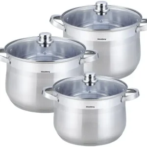Zestaw 3 Dużych Garnków Klausberg 10/13/16l Kb-7178 Lumarko! Lumarko Wyjątkowa oferta